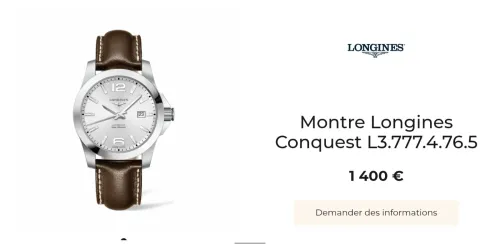 Montre longines 