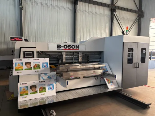Machine Fabrication des Boîtes Carton | آلة صنع جميع علب الكرتون مع الطباعة