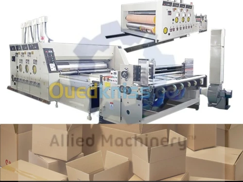وحدة تحويل الكرتون المموج Machine transformation Carton ondulé Slotter