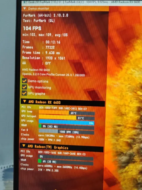 PowerColor  RX 6600 8GB GDDR6
