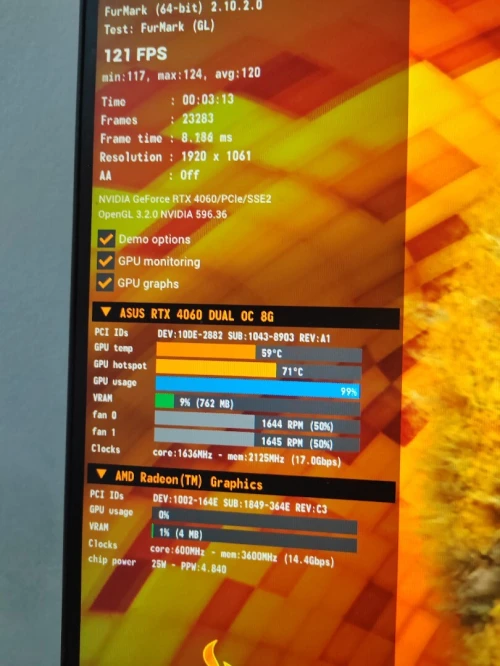 ASUS Dual GeForce RTX 4060 OC Edition 8GB