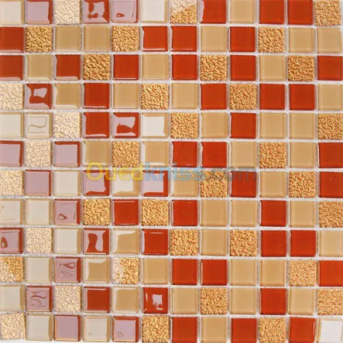 MOSAIQUE MOUCHETÉ DORÉ  Réf. MD101