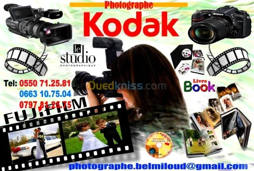 Photographe Cameraman