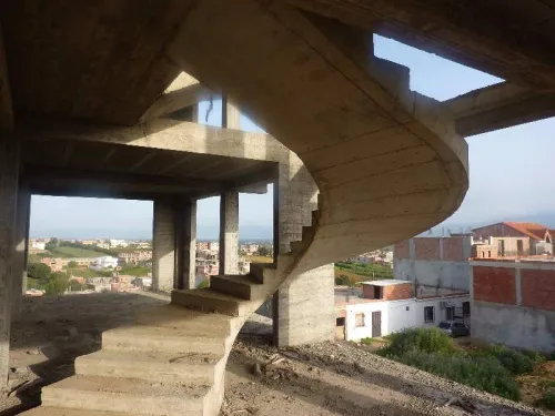 Escaliers Arrondie et Escargot.