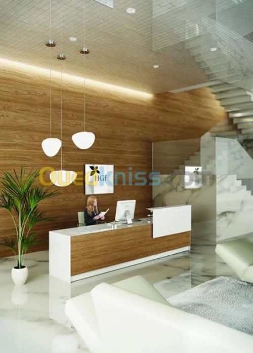 Mobilier pour centre commerciaux 