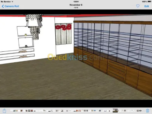 Mobilier pour centre commerciaux 