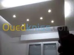 Faux plafond . Cloison .revetement mur