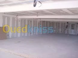 Faux plafond . Cloison .revetement mur