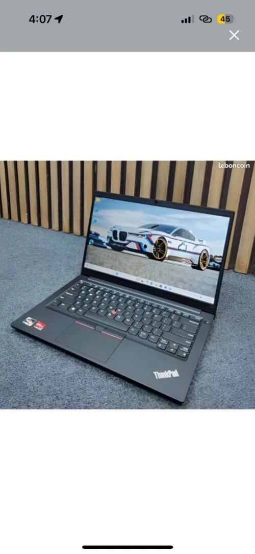 Lenovo ThinkPad E14 Gen 3  Ryzen 5 5500U 16 Go RAM 256 Go SSD