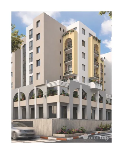 Conception architecturale complète avec visualisation 3D & suivi de chantier