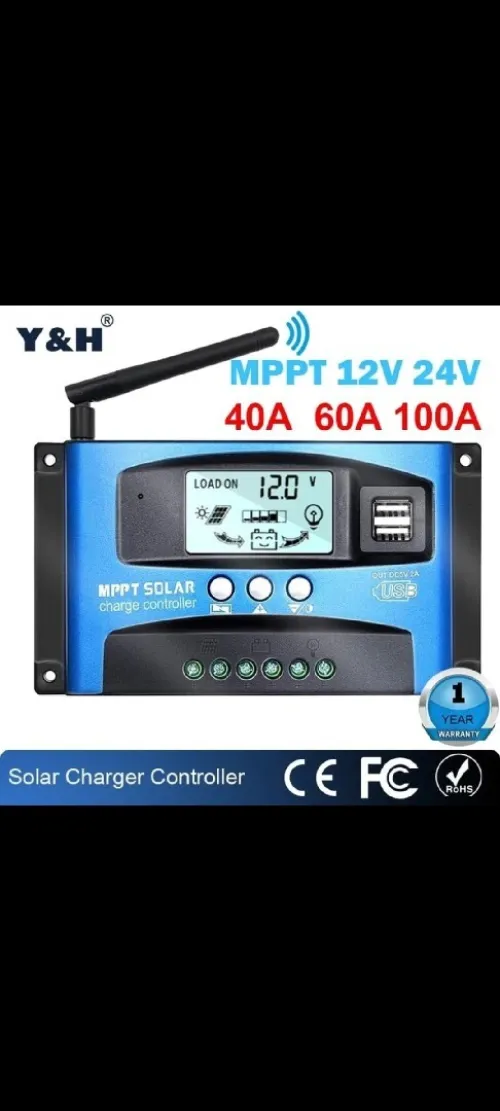 Onduleur 30A 40A 50A 60A Bluetooth Wi-Fi Comptable avec téléphone