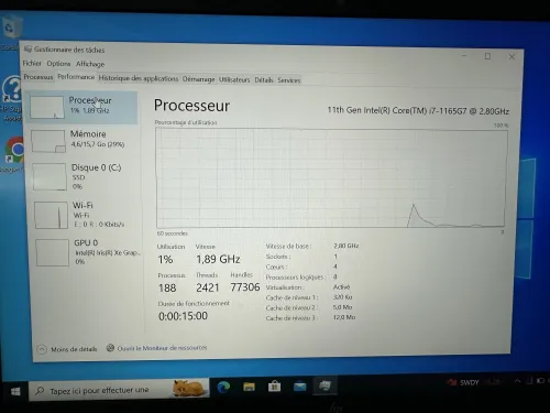 Hp i7 11 em