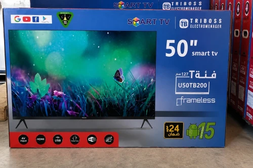 Smart tv triboss 50 pouces