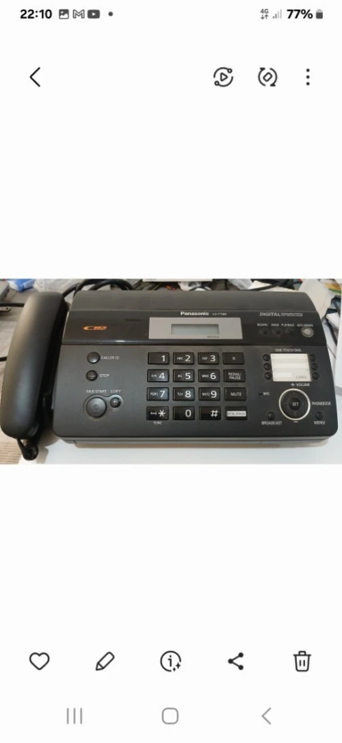 Téléphone Fax