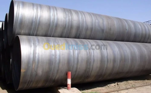 Tube acier noir soudé spirale
