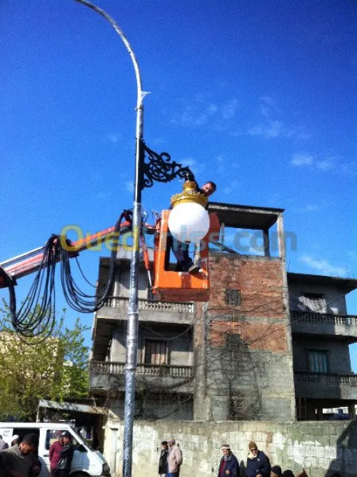 TRAVAUX ECLAIRAGE PUBLIC