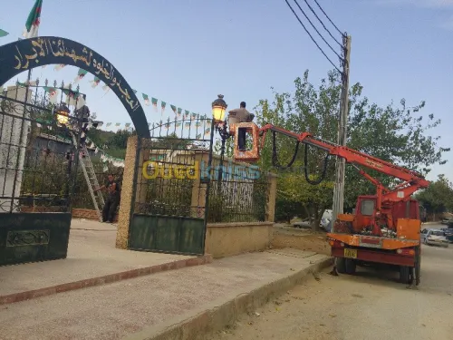 TRAVAUX ECLAIRAGE PUBLIC