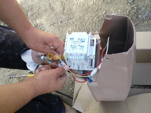 TRAVAUX ECLAIRAGE PUBLIC