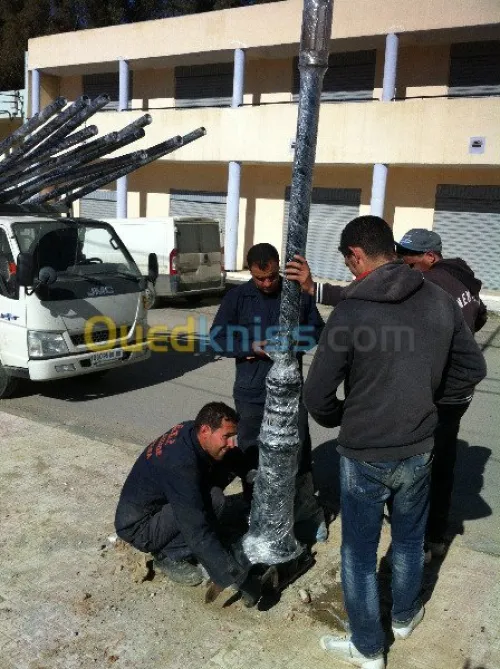 TRAVAUX ECLAIRAGE PUBLIC