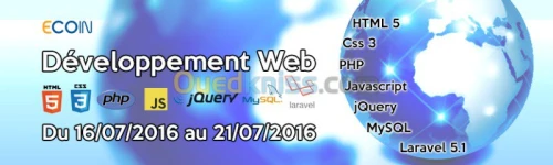 Développement des applications web