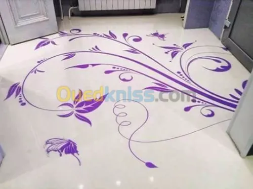 sol 3d metalique peintfloor tatouages 