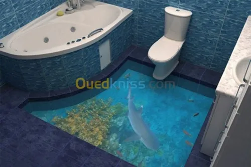 revetement de sole en resine Eproxy 3D