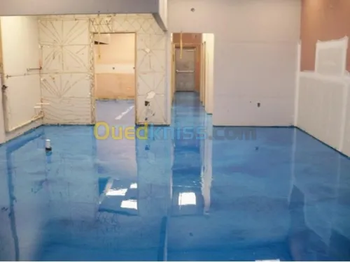 revetement de sole en resine Eproxy 3D