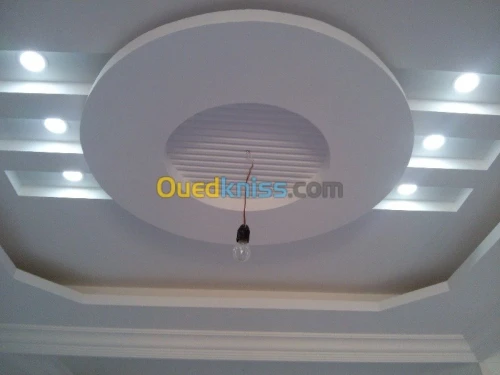 Décoration faux plafond avec spot LED 