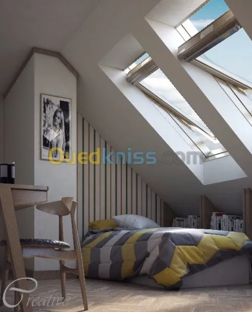 infographie d'architecture