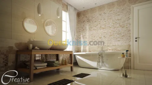 infographie d'architecture