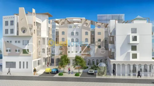 infographie d'architecture