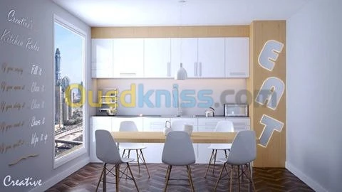 infographie d'architecture