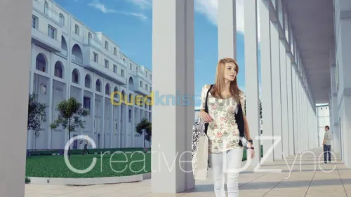 infographie d'architecture