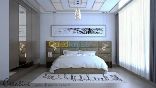 infographie d'architecture