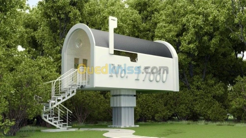 infographie d'architecture