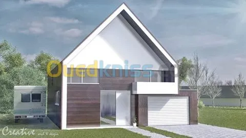 infographie d'architecture