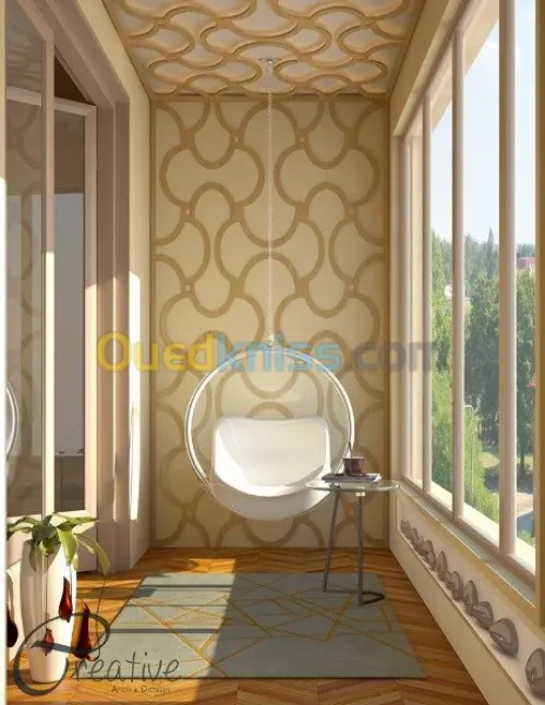 infographie d'architecture