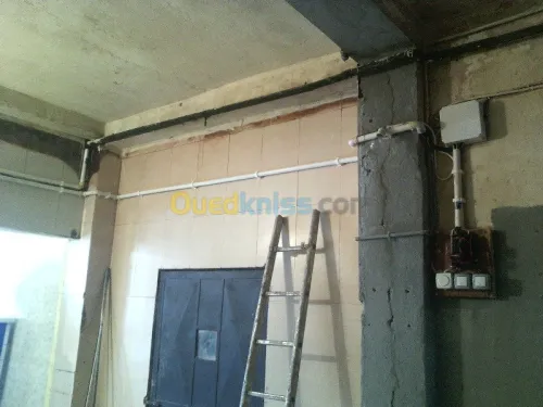 Travaux d'electricité générale 