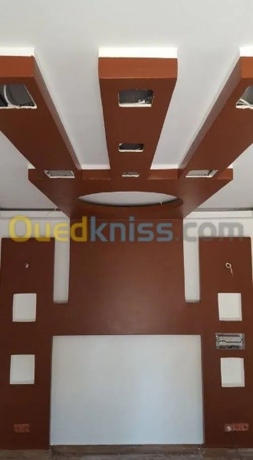 Pose et fourniture placo platre 