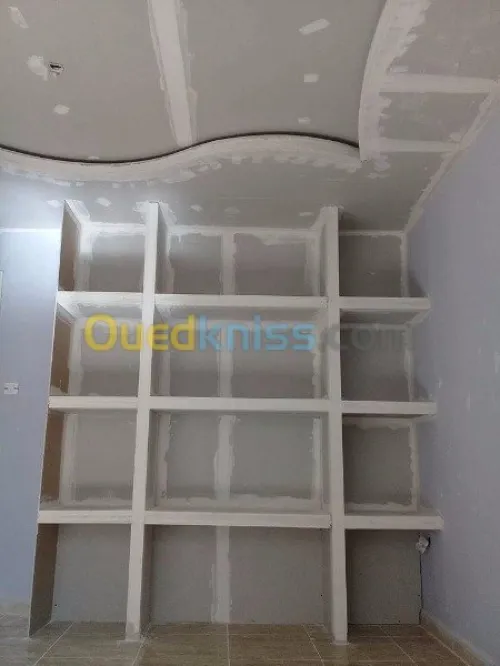 Pose et fourniture placo platre 