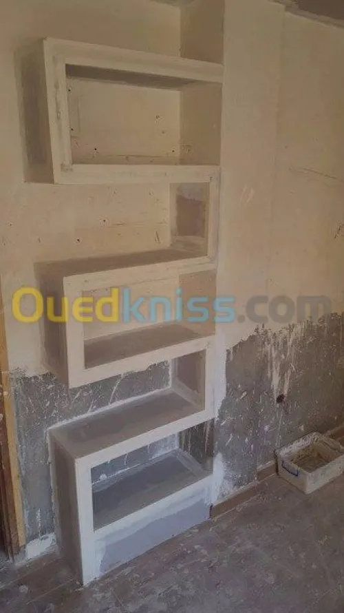 Pose et fourniture placo platre 