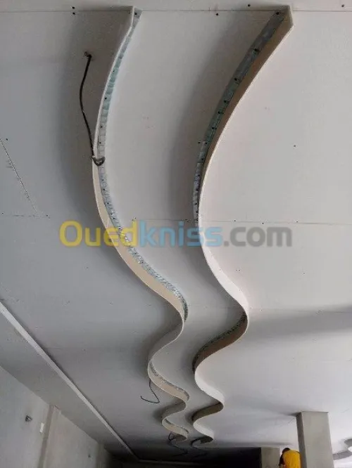 Pose et fourniture placo platre 