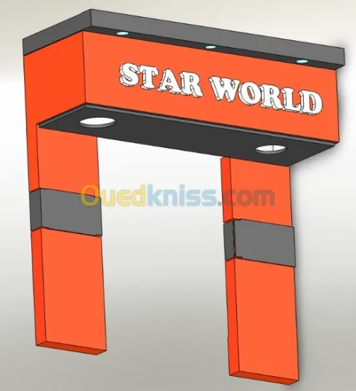  Façade en alucoband et Mur Rideaux