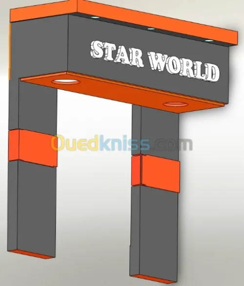  Façade en alucoband et Mur Rideaux