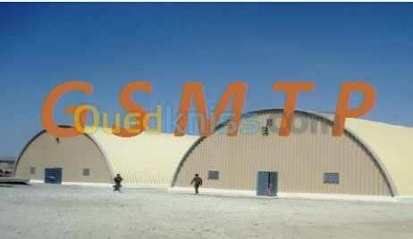 hangar option de toitures autoportante