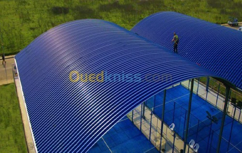 hangar option de toitures autoportante