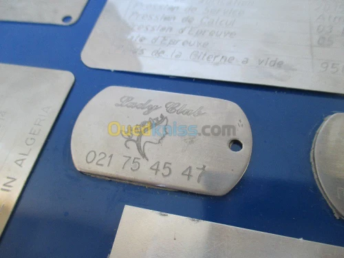 gravure sur tous supports, et plaques 