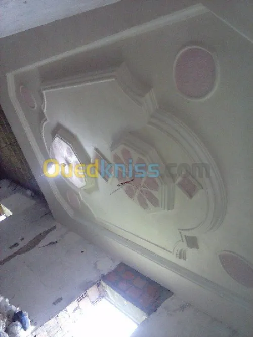 Platrier;Decoration en platre
