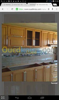 fabrication des cuisines