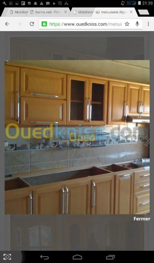 fabrication des cuisines